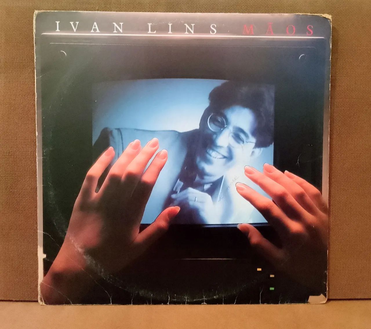 Lp Ivan Lins - Mãos/Com encarte/1987/Muito bom 
