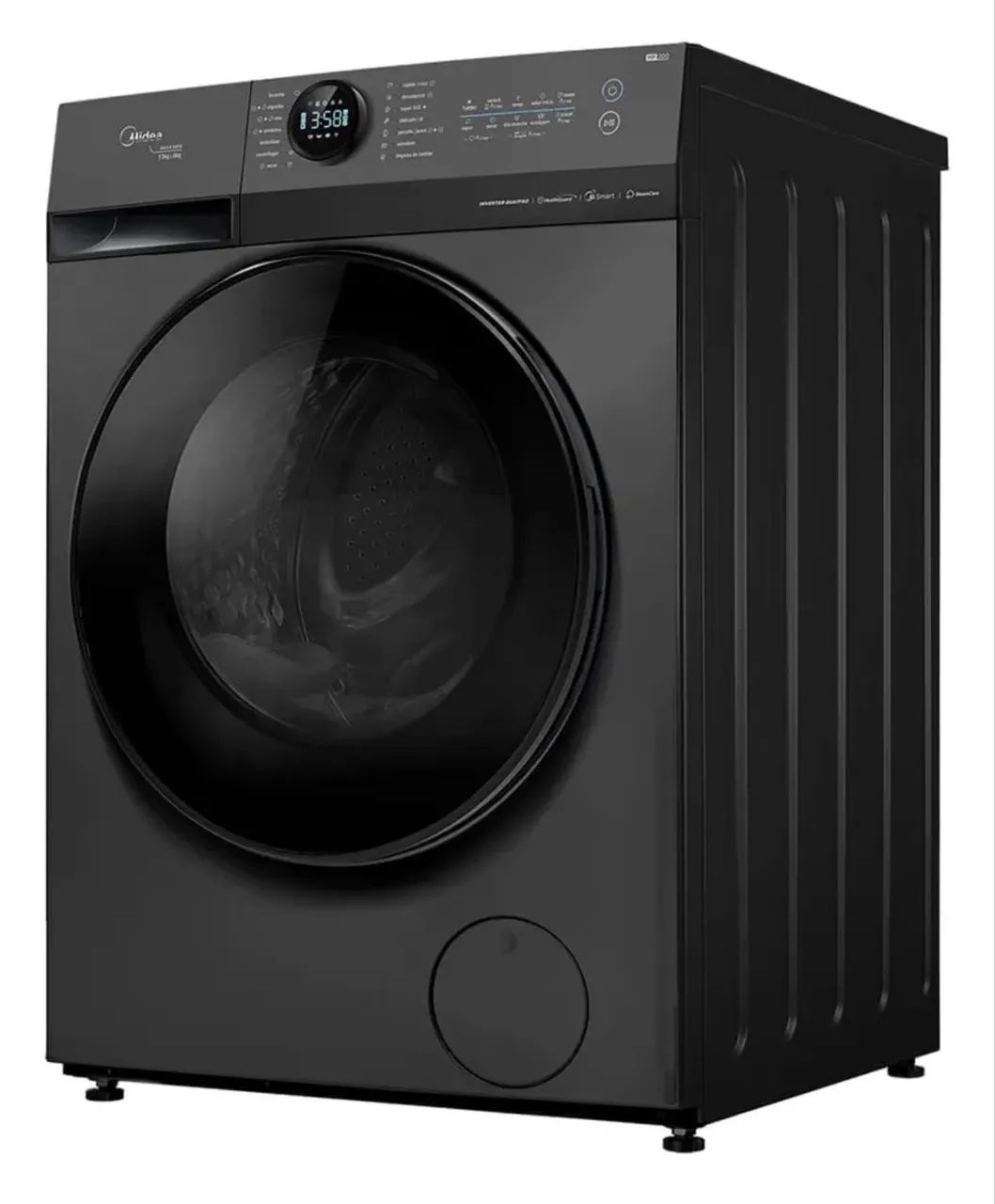 Lava e Seca Titanium 13 kg Cinza escuro Midea - Foto 2