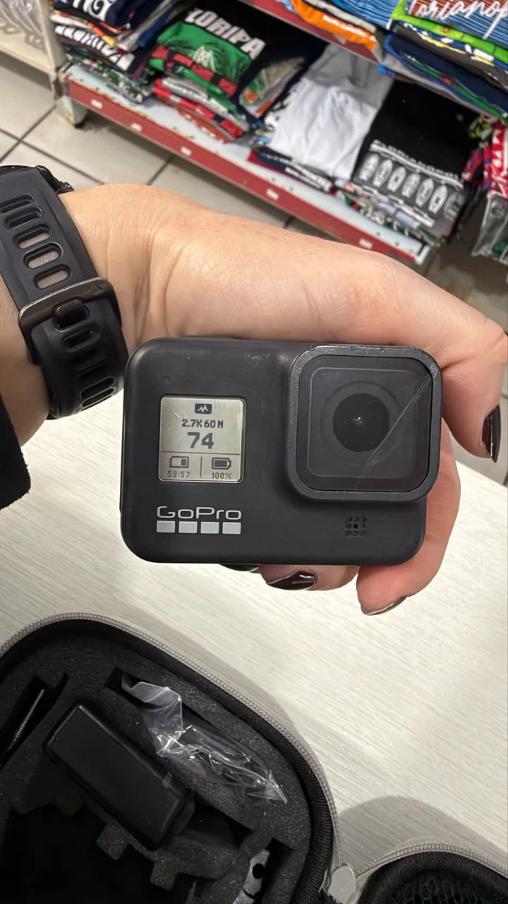 GO pro 8 black com vários acessórios  - Foto 2
