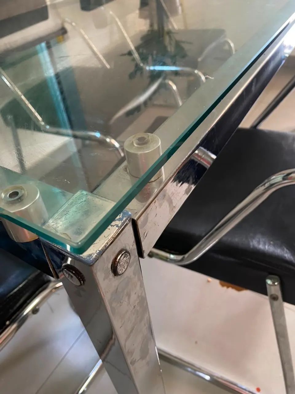 Mesa de jantar Retangular 6 cadeiras