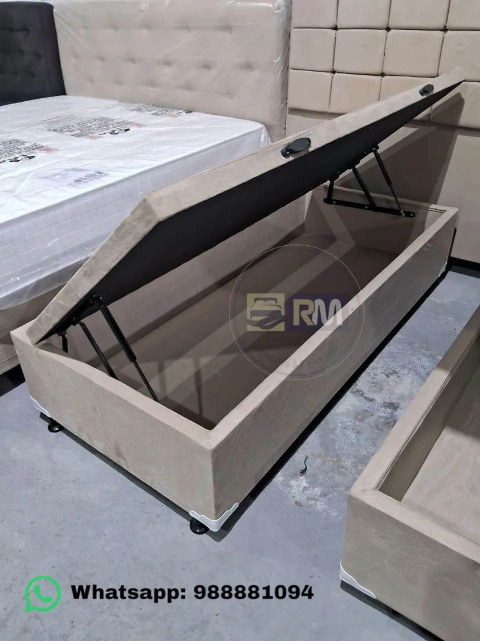 Base Baú solteiro (Entrega Grátis)