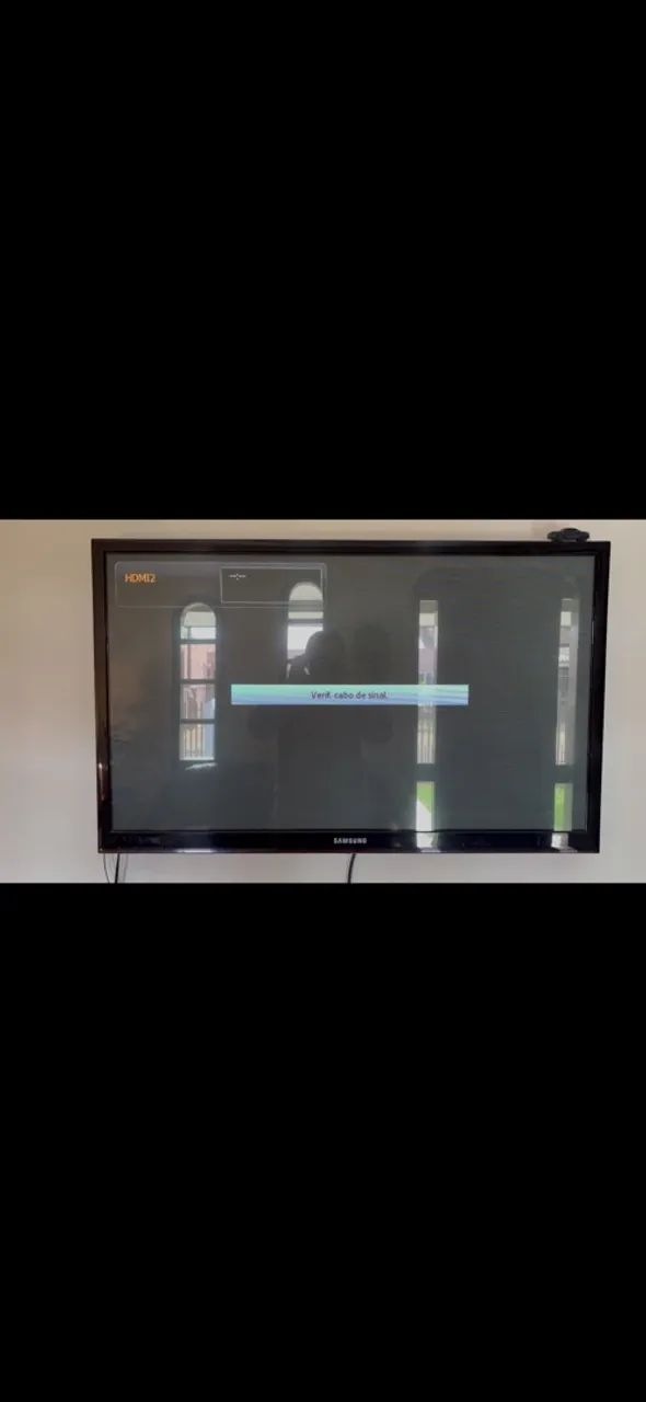 Tv Samsung 40 polegadas - funcionando, com alguns detalhes  - Foto 3