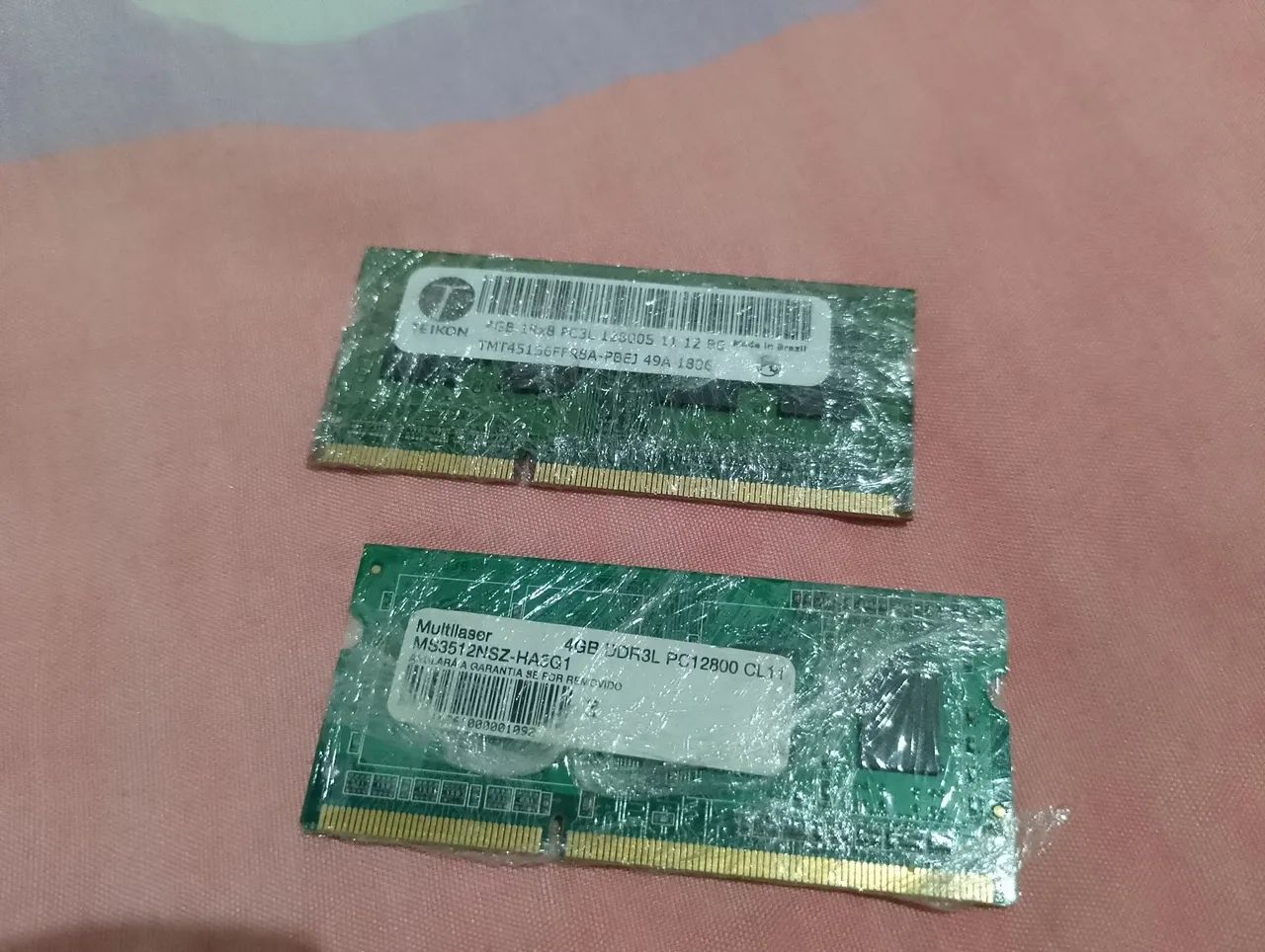 Memória RAM 4G DDR3 NOTEBOOK