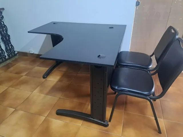 Mesa em L para Escritório - Foto 2