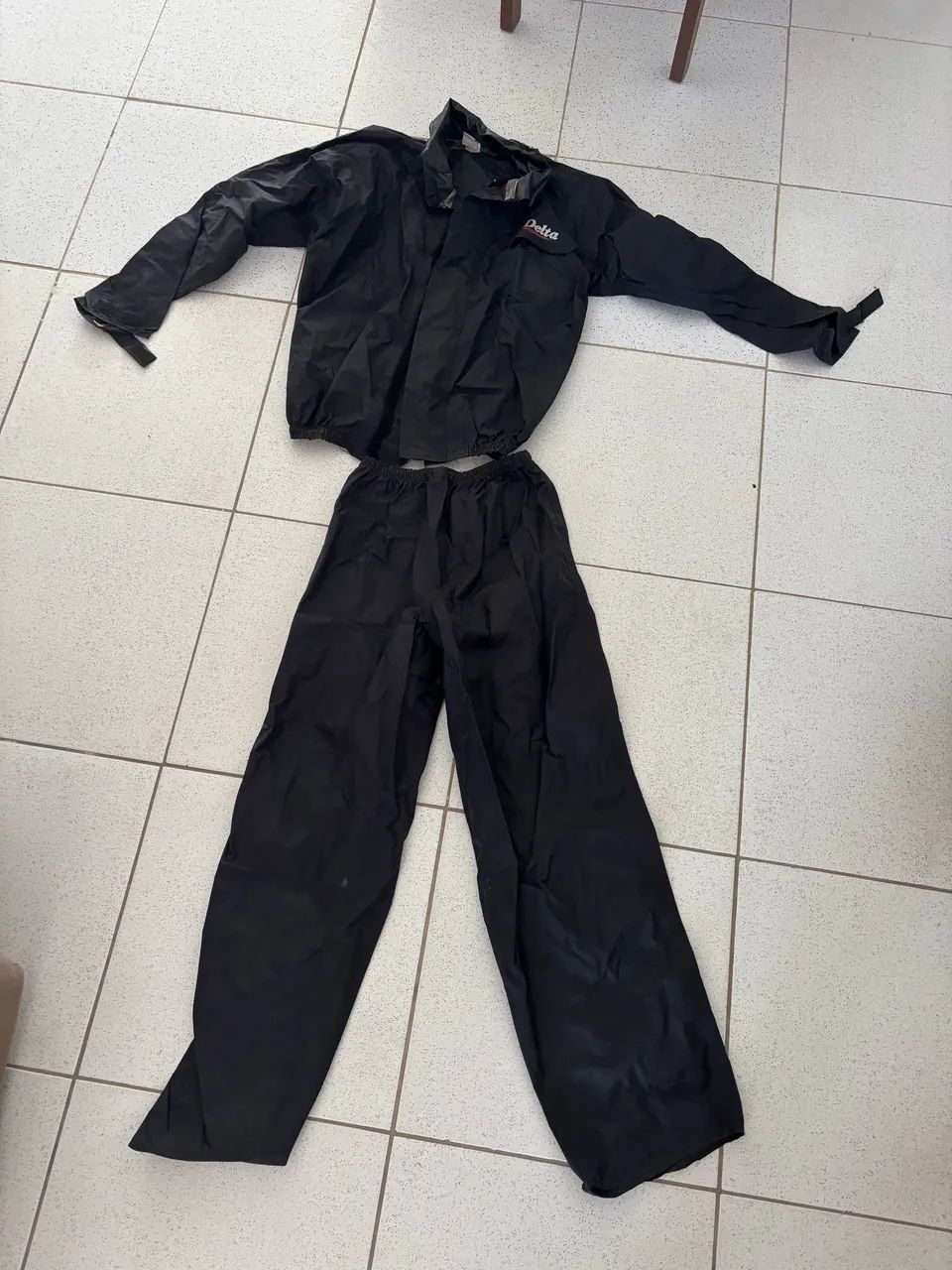 Capa de chuva para motoqueiro - Delta