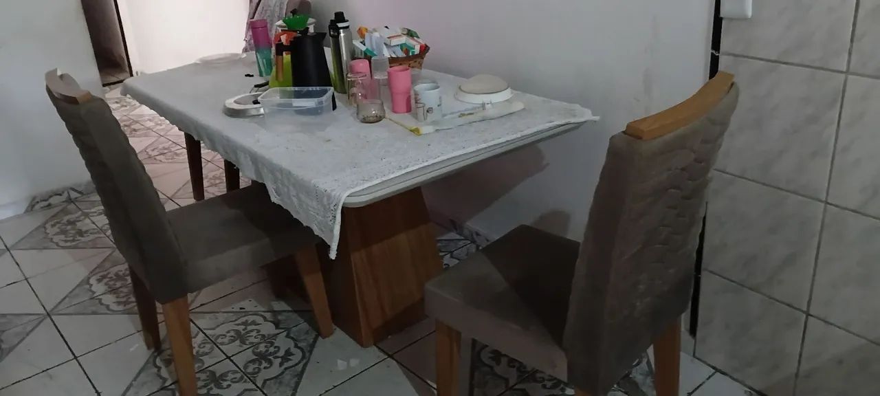 Mesa Tampa Vidro