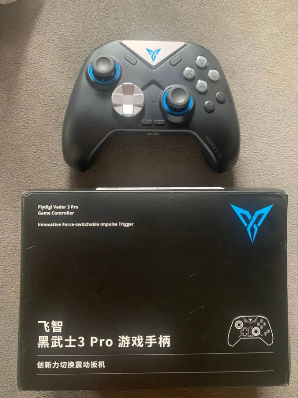 Pra vender logo: Gamepad Controle Flydigi Vader 3 Preto - Foto 2