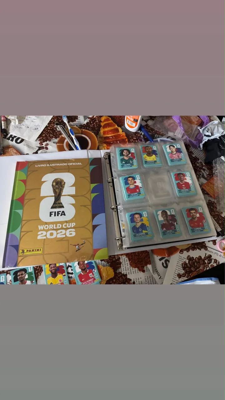 ÁLBUM COM FIGURINHAS COPA 2026 - Foto 2