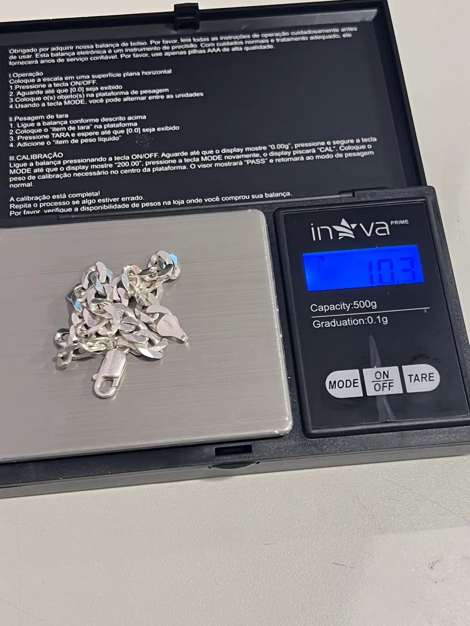 corrente de prata 925 10 gramas  - Foto 2