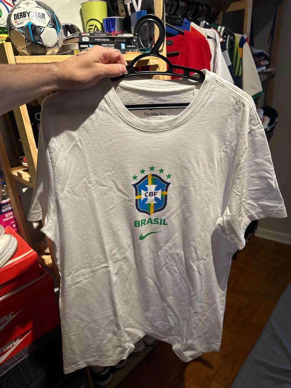 camiseta nike brasil casual
