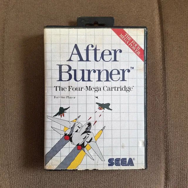 After Burner Master System Original com Estojo