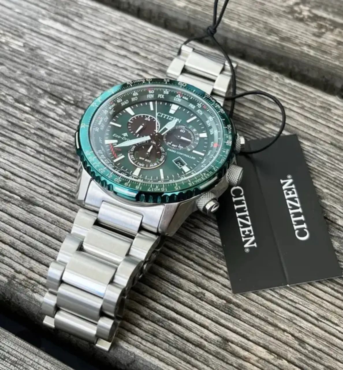 CITIZEN ECO-DRIVE CB5004-59W ? NOVO E SEM USO - Foto 3