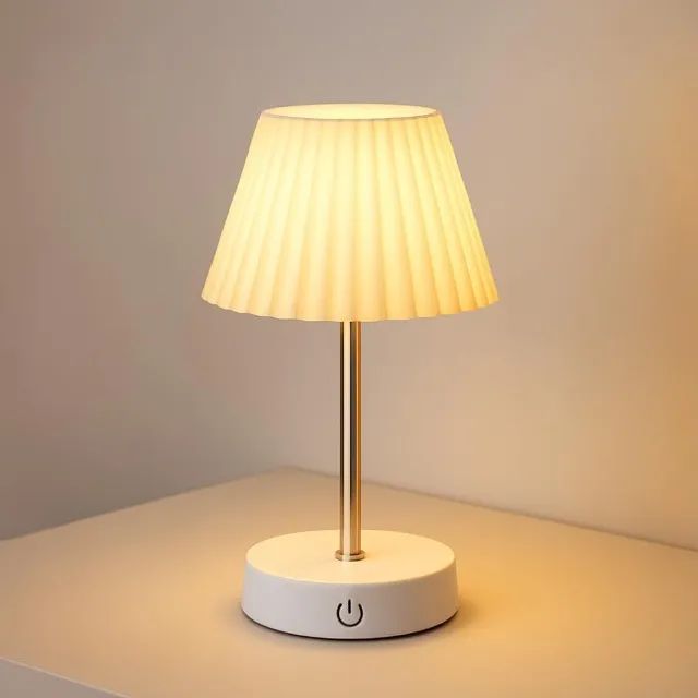 Luminaria de Mesa Abajur Led Ajustável com Touch