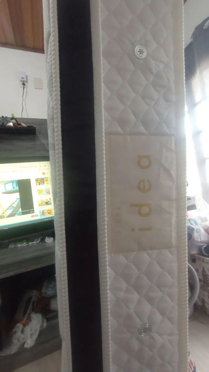 Vendo colchão molas maxspring Herval Edimburgo solteiro - Foto 5