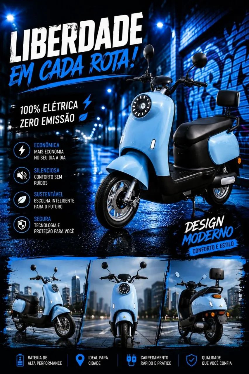 Motos e scooter elétricas atacado e varejo  - Foto 2