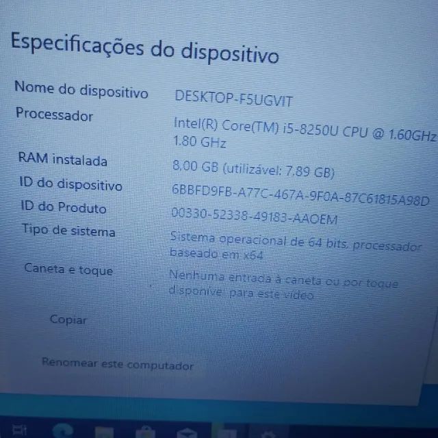 LOte notebook hp probook i5 de oitava com ssd  pra comercio escola - Foto 2
