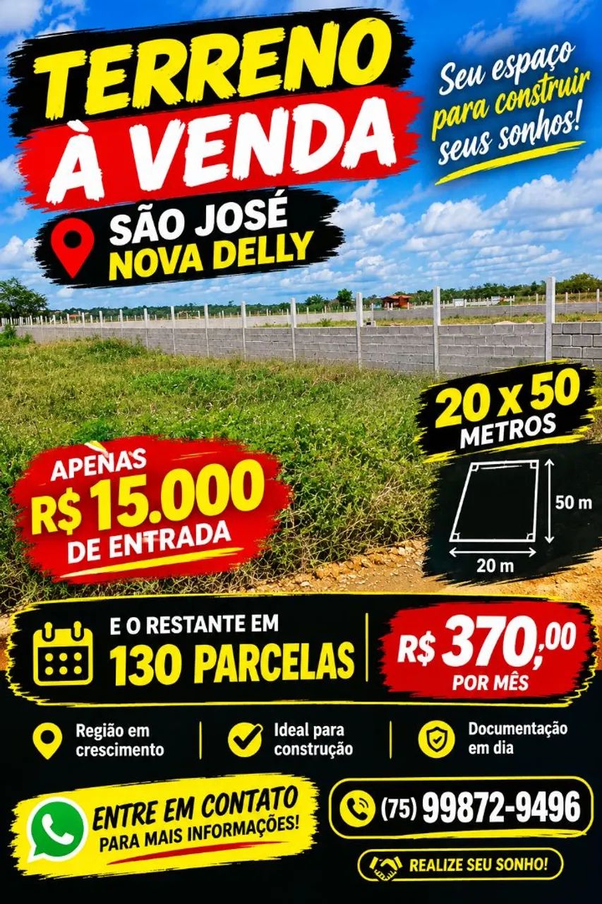 Vendo terreno 