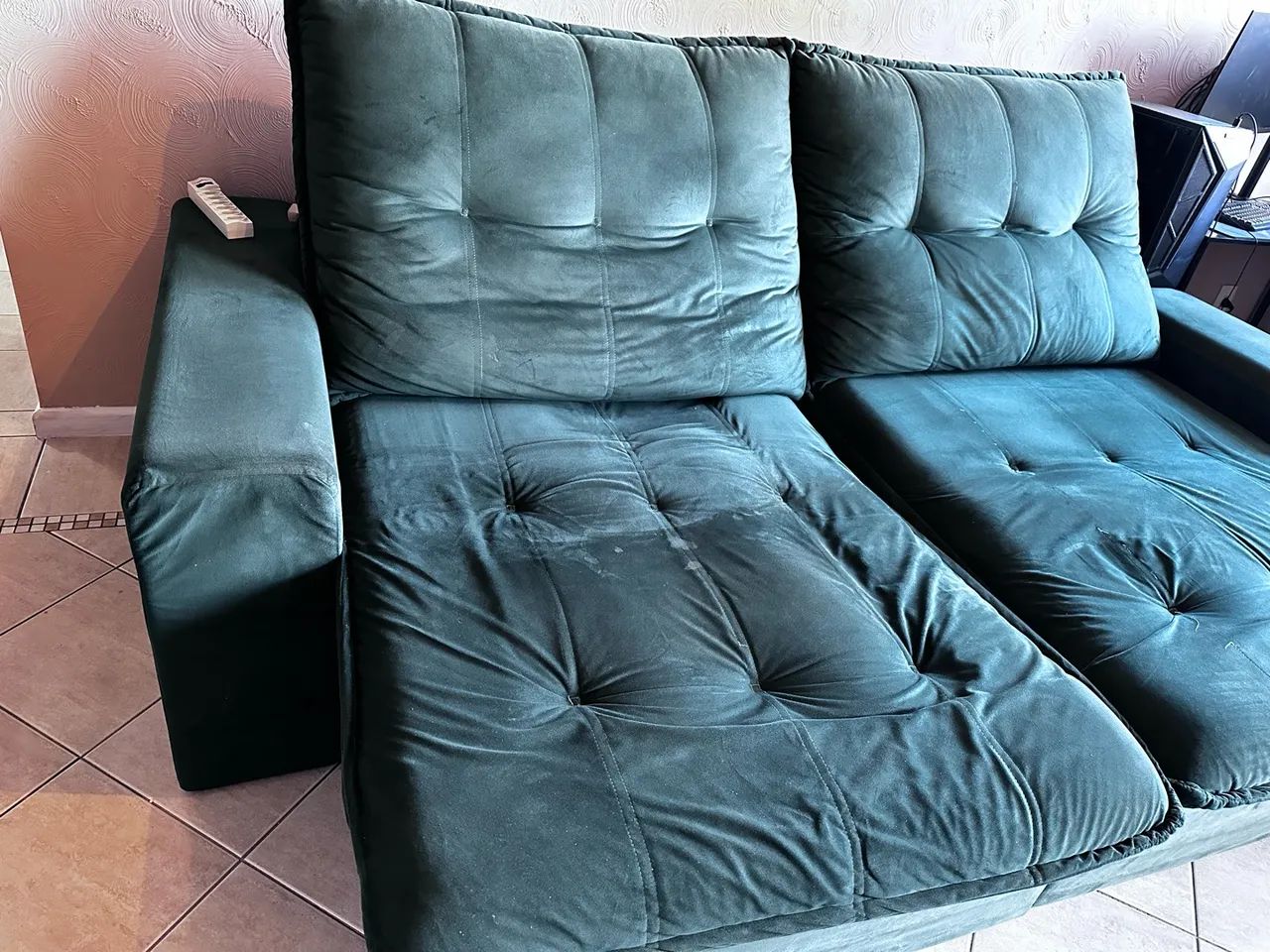 Sofá de 3 lugares extensível  - Foto 2