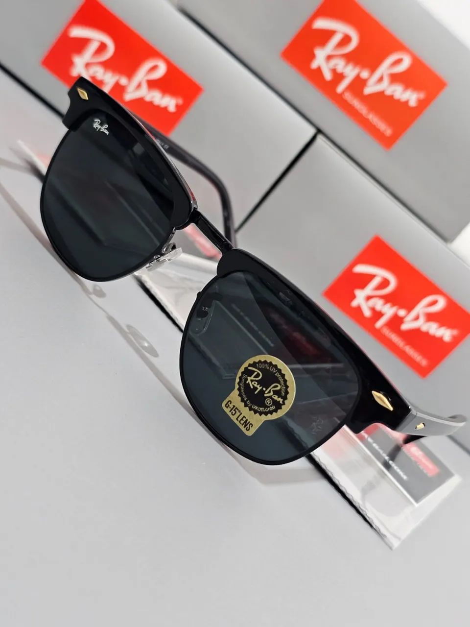 Óculos de sol Ray-Ban Clubmaster 