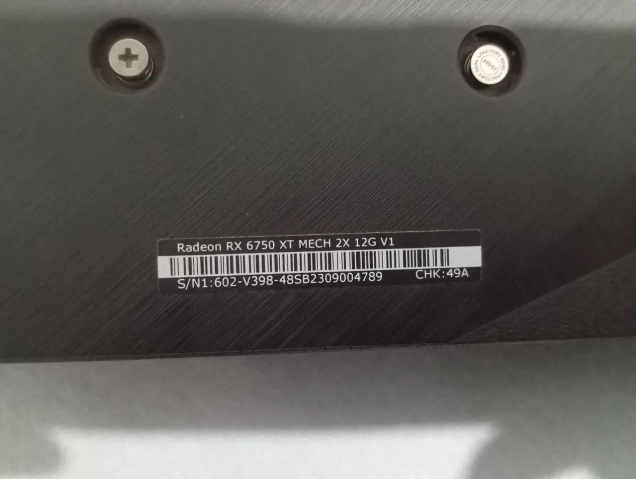 Placa de vídeo AMD RX 6750 XT 12GB - Foto 3