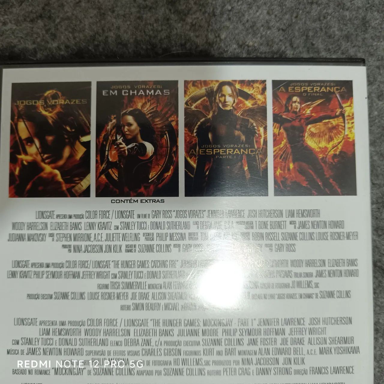 Dvd jogos vorazes 4 filmes  - Foto 4