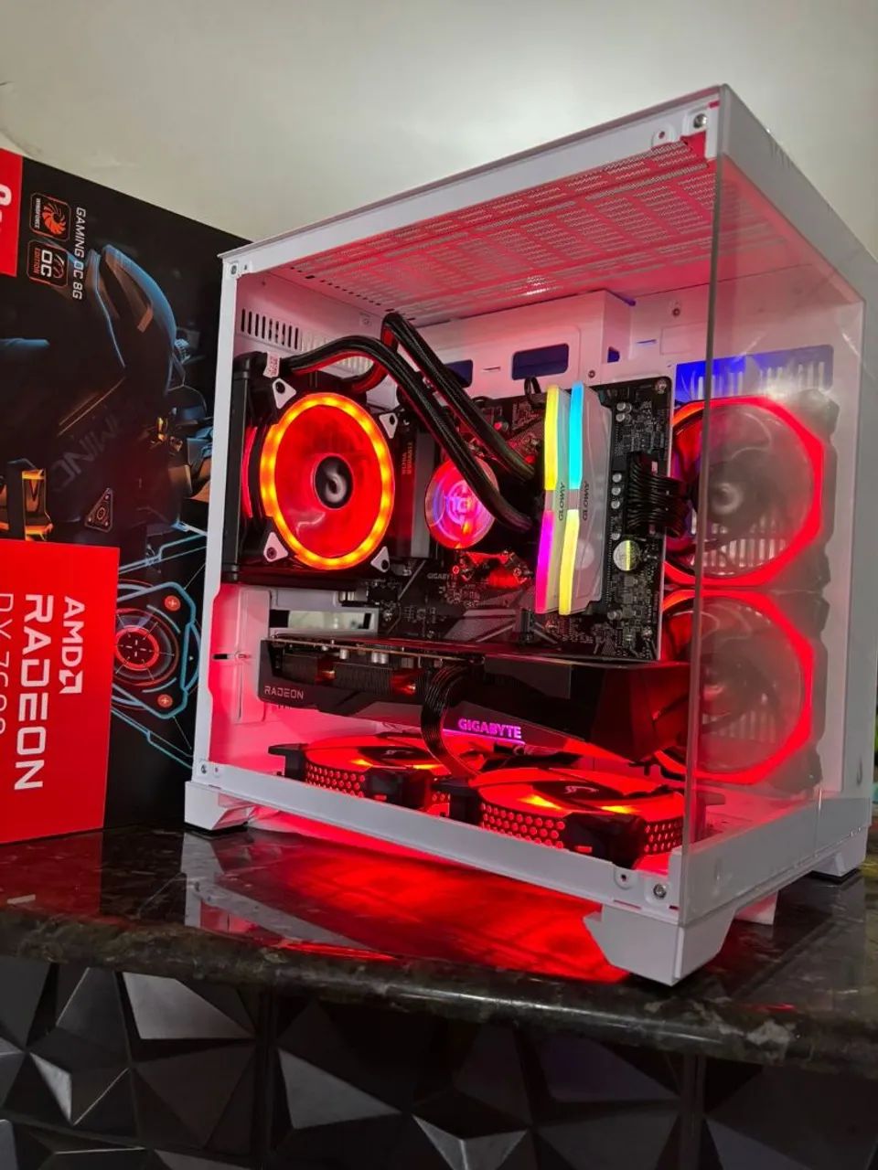 PC GAMER RYZEN 7 5700 - RX 7600 8GB - Foto 2