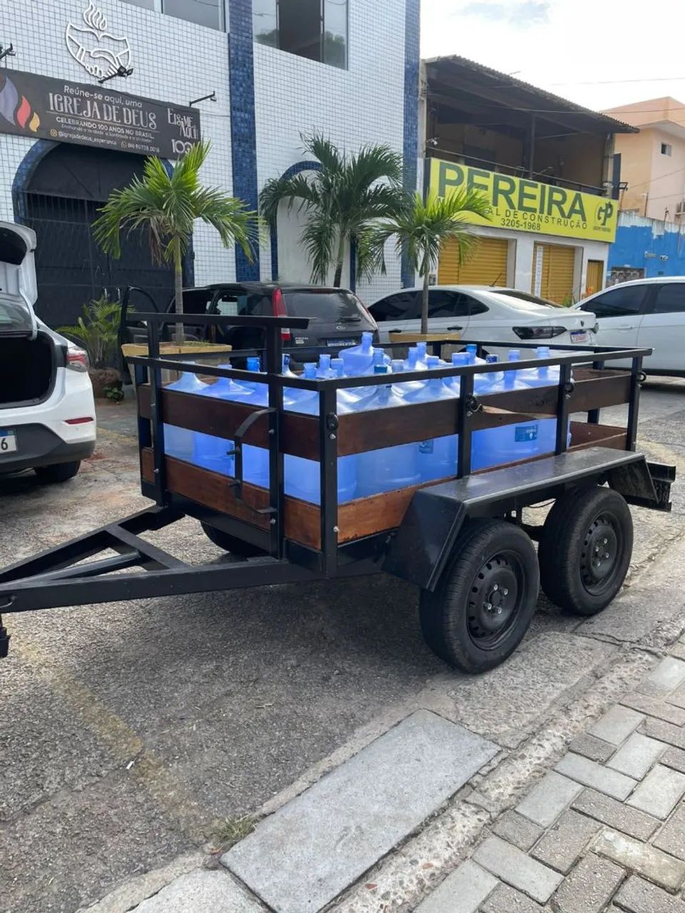 Reboques e Carrocinhas Reforçadas - Direto da Fábrica (Pronta para sua fazenda) - Foto 6