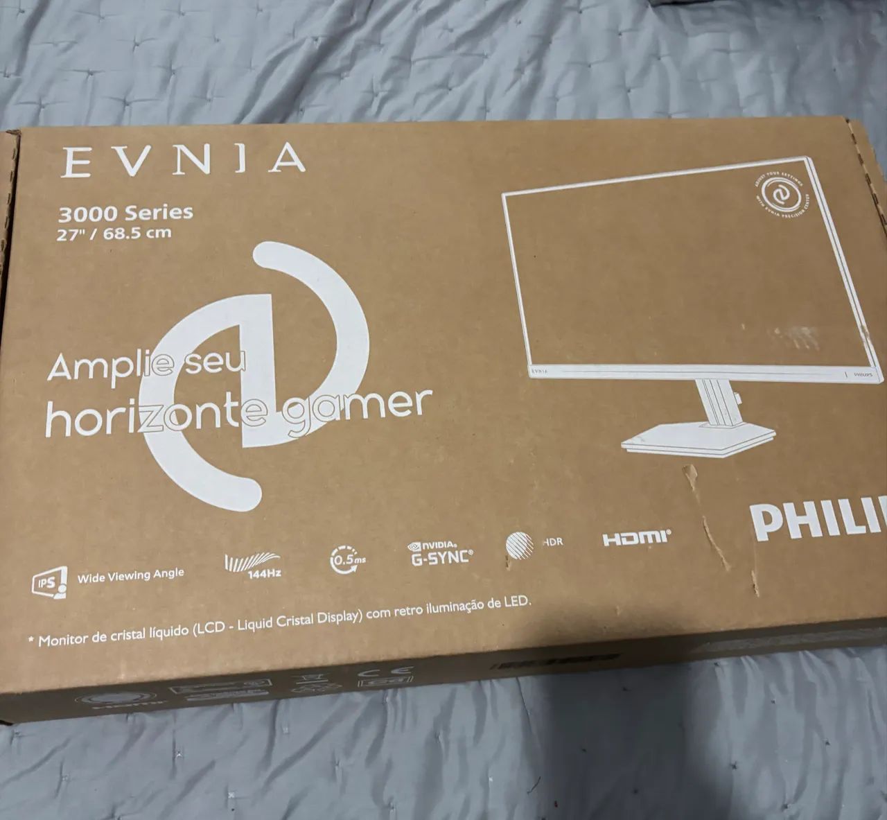 Monitor 27 polegadas 144 Hz IPS 0,5 Ms (Top de linha) Lacrado 