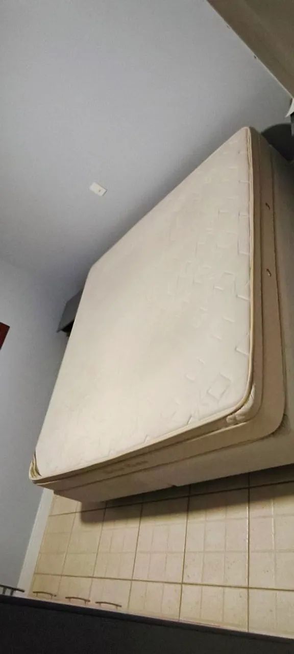 Cama box King Herval Bambu
