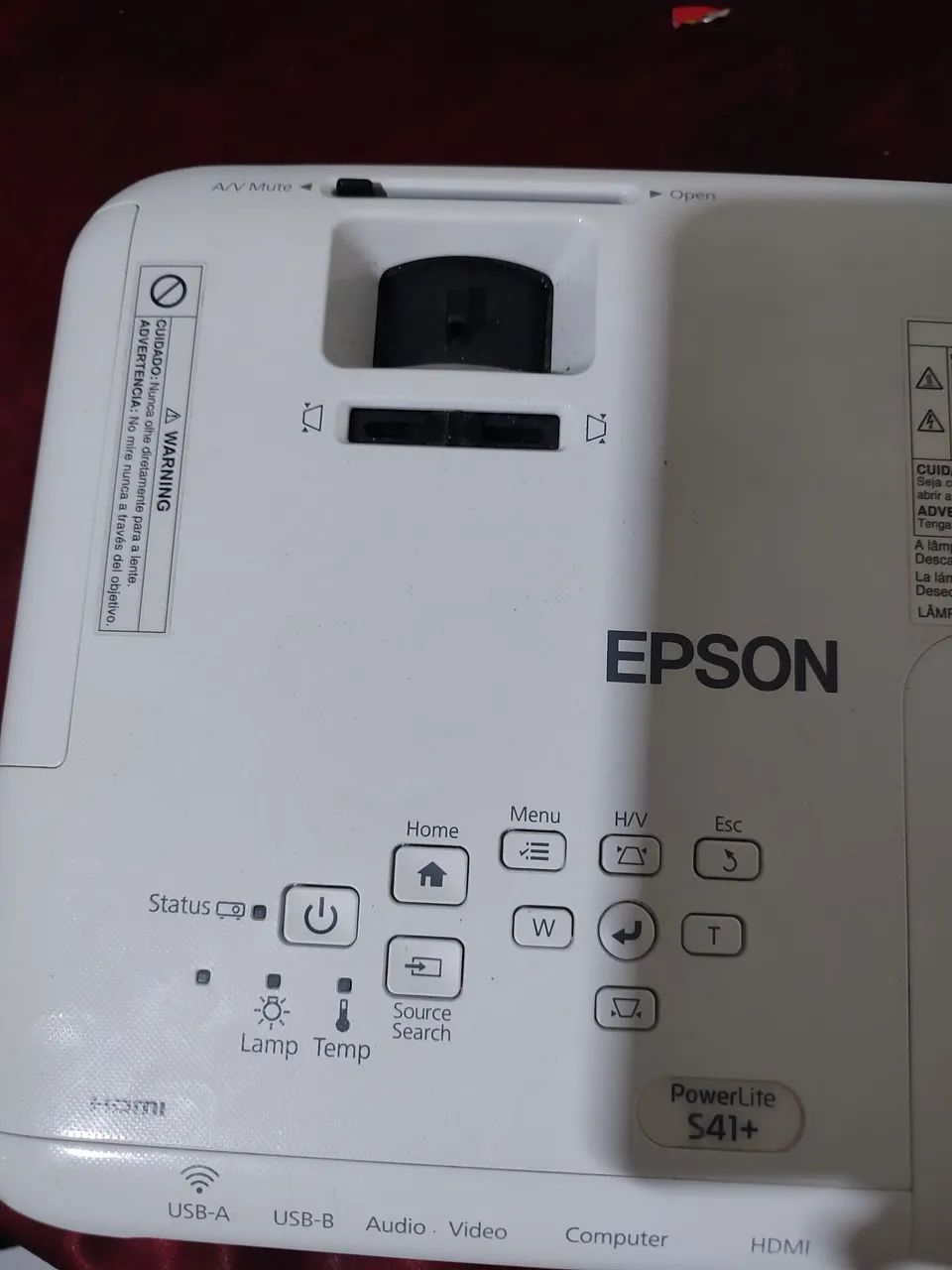 Projetor Epson S41+ Lite usado - Foto 2