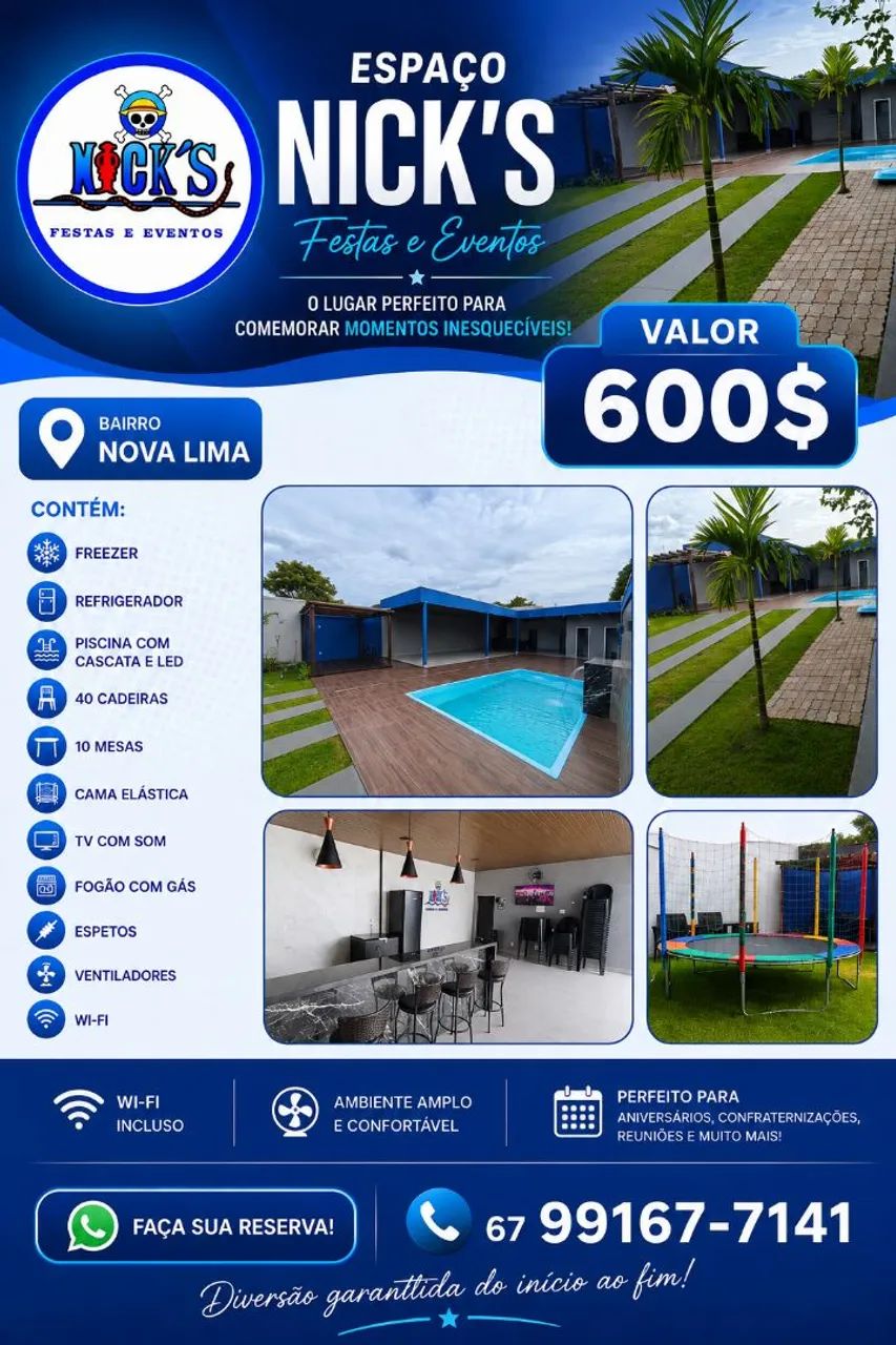 Espaço Nicks Festas e Eventos