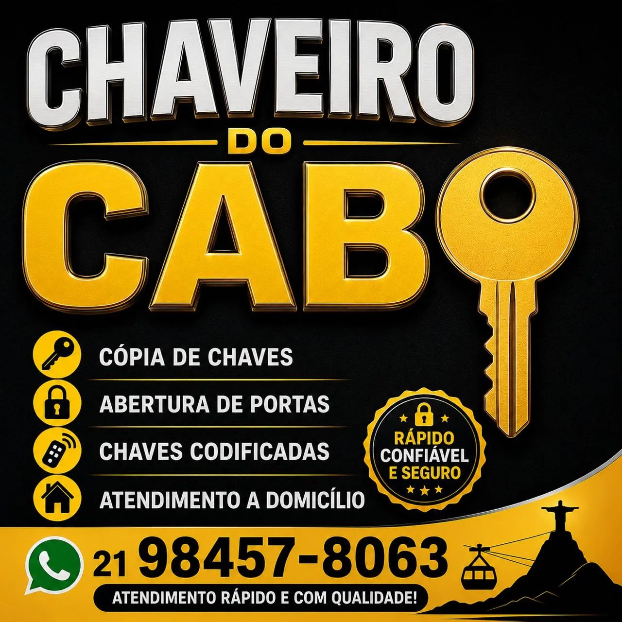 Chaveiro profissional 