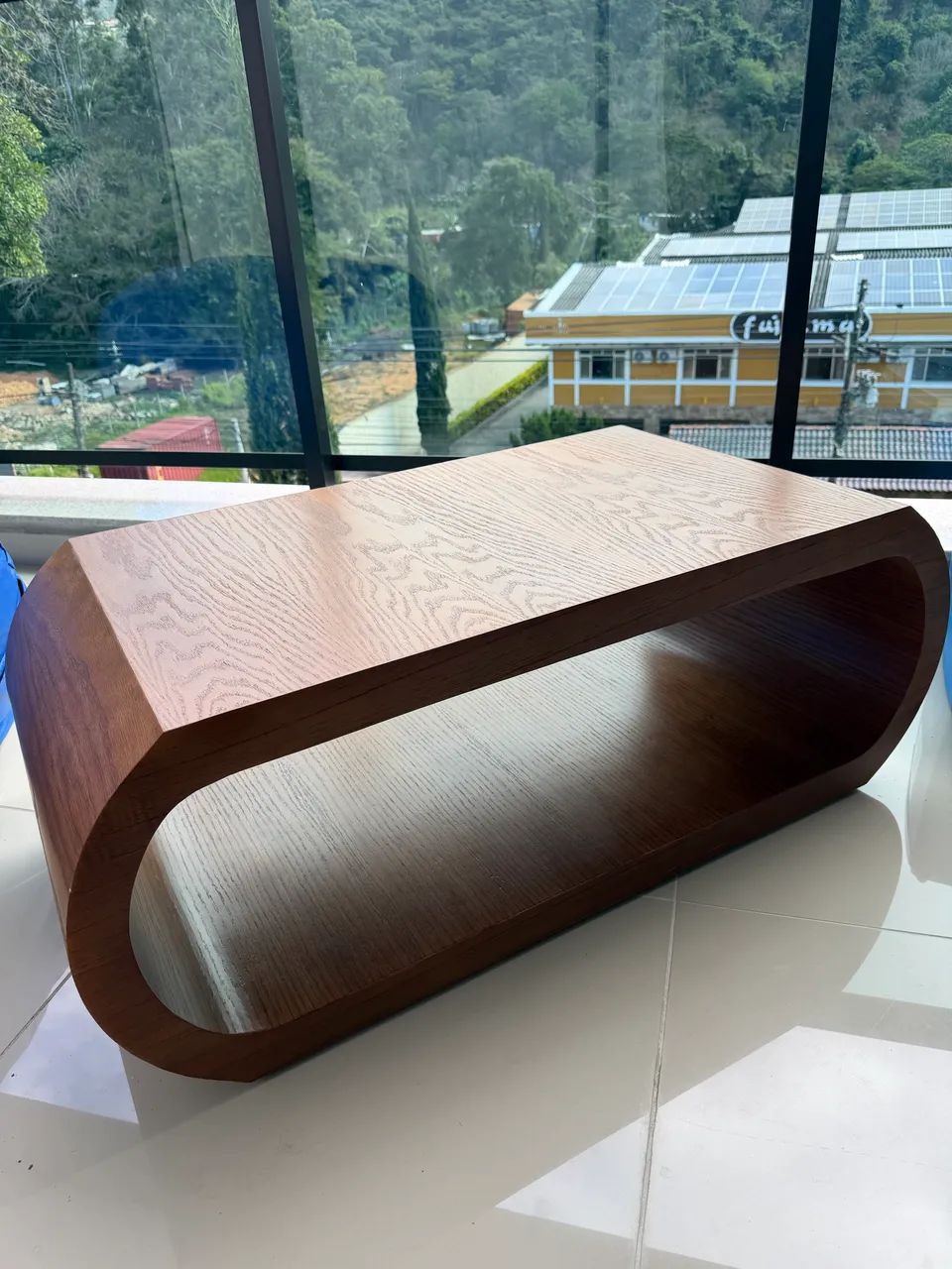 Mesa de Centro Moderna em Madeira 