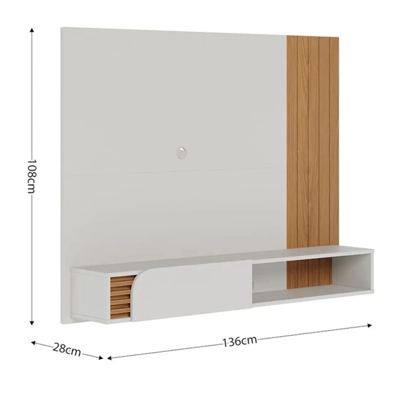 Painel 1.36m para TV até 55 polegadas  - Foto 2