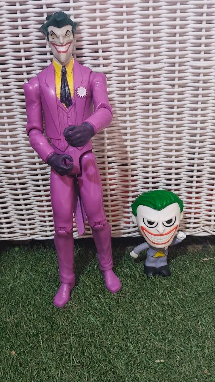 Boneco Coringa Hasbro 30 cm + Mini Coringa McDonald?s 10 cm