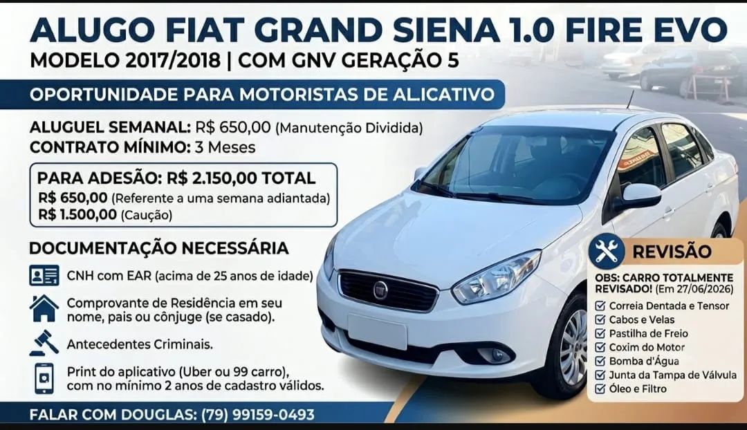 Fiat Grand Siena Grand Siena ATTRACTIVE 1.0 Flex 8V 4p 2018