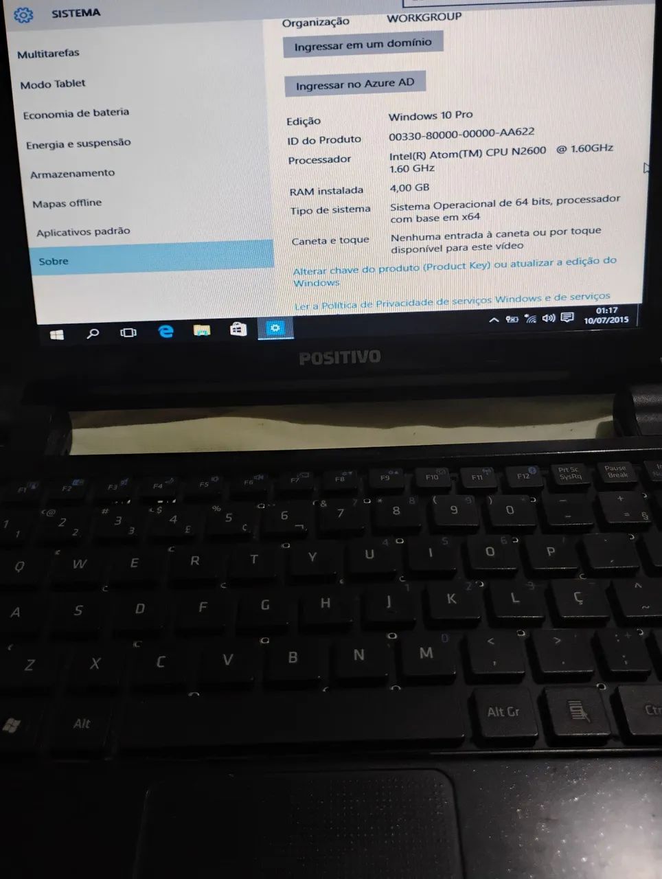 Netbook Positivo funcionando perfeitamente  - Foto 4