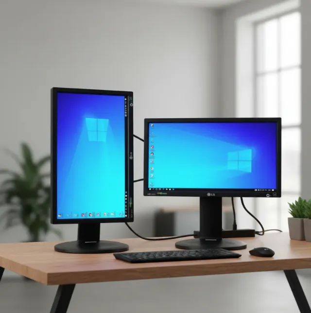 Monitor 19 Polegadas Ajustável Led Vga Dvi Positivo 19eb13 Preto 127/220v