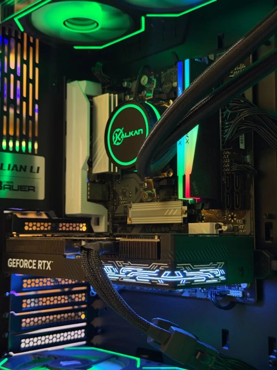 PC por R$ 16.999 à vista! - AMD Ryzen 7 9800x3D + RTX 5070 12GB - Olx Pay - Foto 3