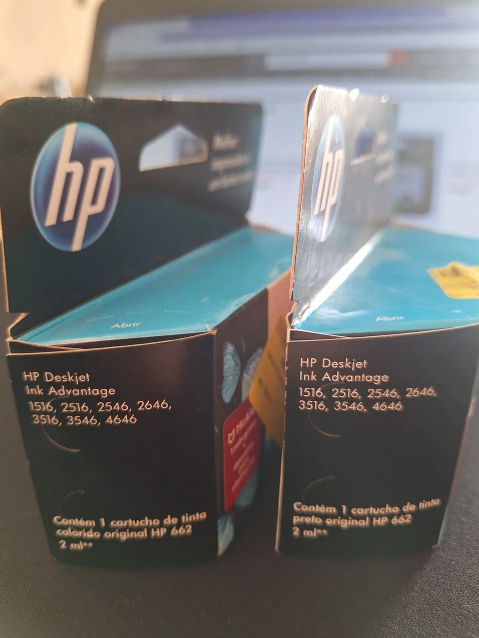 Cartucho Hp 662 Preto - Foto 2