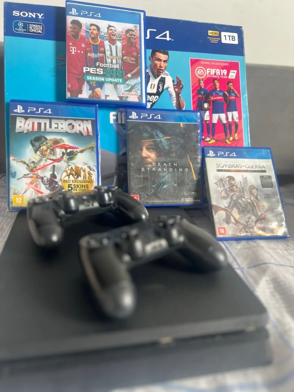 PlayStation 4 slim 1 terá  - Foto 4