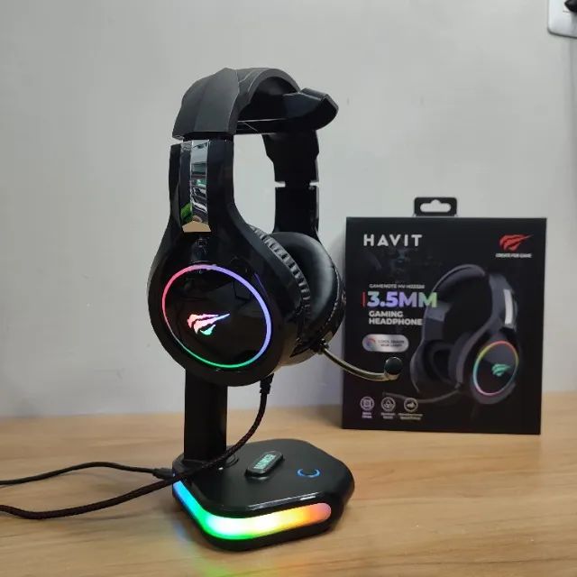 Suporte Para Headset RGB ? Organização e estilo para seu setup 