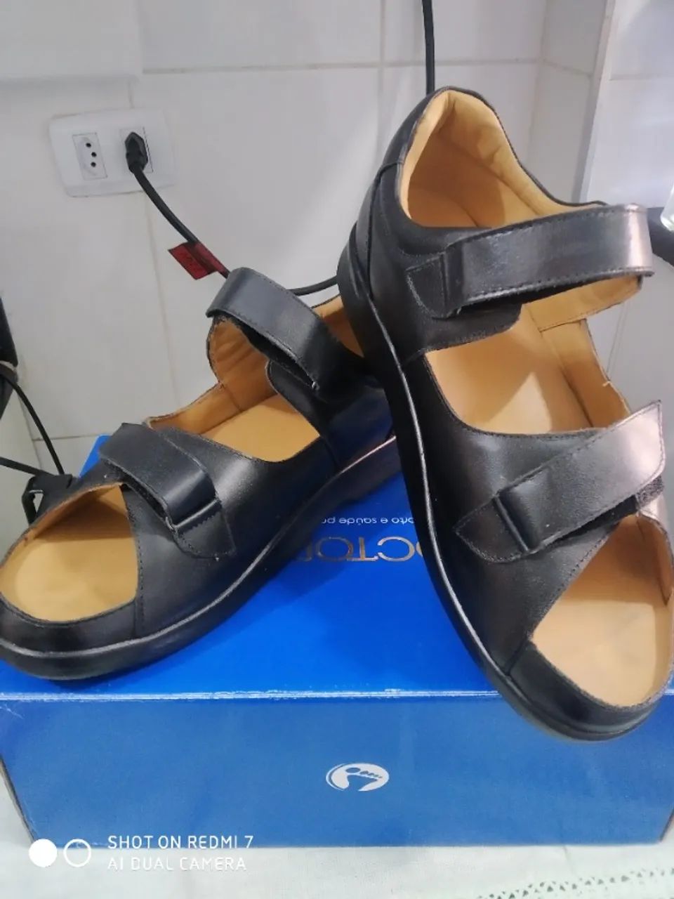 Sapato ortopédico masculino 