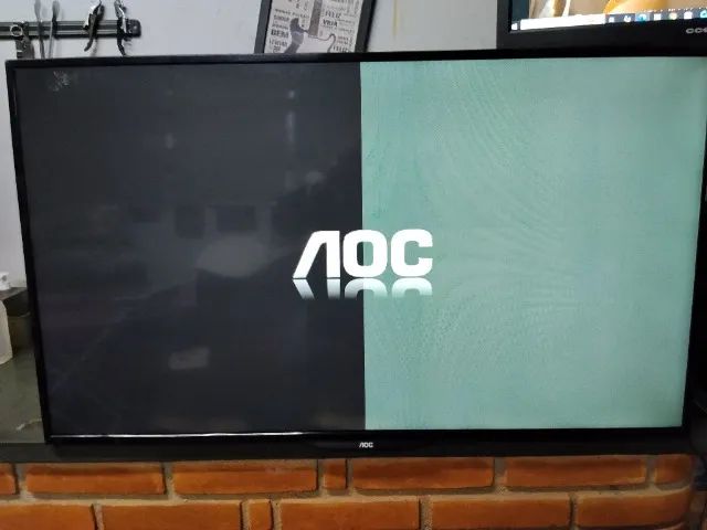 TV LED 43" AOC - RETIRADA DE PEÇAS!