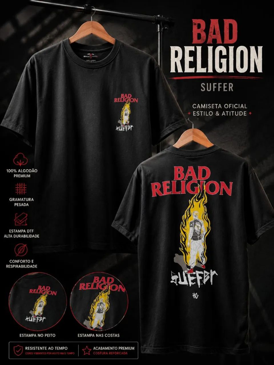 Camiseta BAD RELIGION 