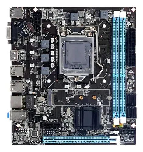 placa mãe, processador intel e cooler