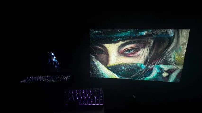 Monitor Curvo 23.8" Full HD 75Hz Brazil PC - Acompanha Cabos HDMI e Força - Foto 4