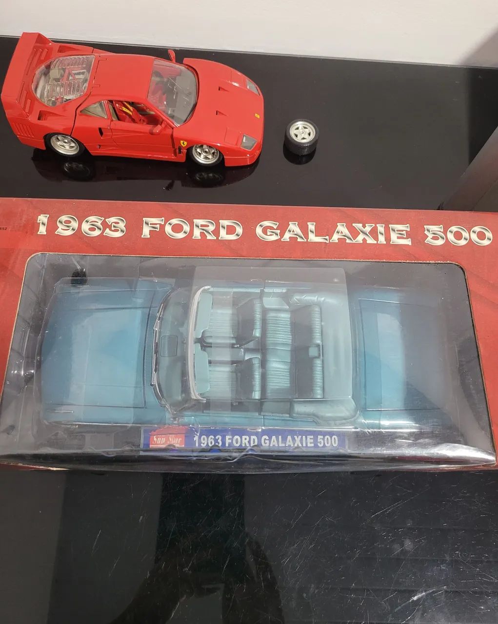 Sun Star 1/18 1963 Ford Galaxie 500未開封 Miniatura 1:18 Ford Galaxie 500 1963 Sun Star - Hobbies e coleções