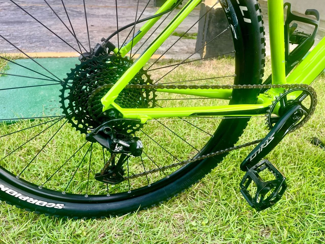 Cannondale FSI Carbono com suspensão Lefty - Foto 4