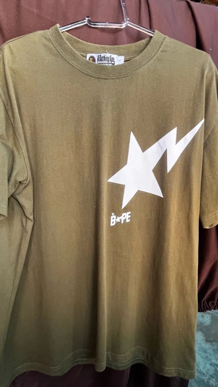 camisa a bathing ape (BAPE)